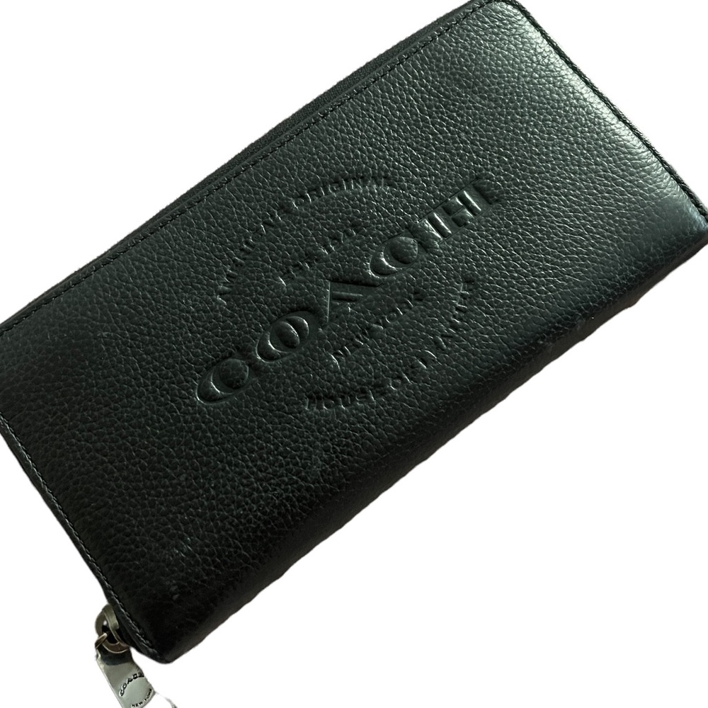 Coach Wallet pebble leather